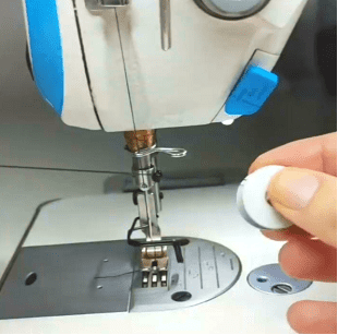 Change the bobbin thread