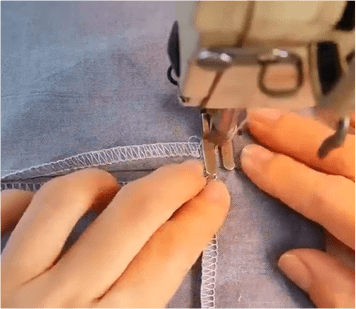 Finish the stitching